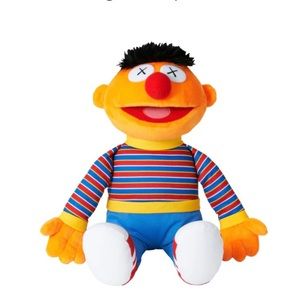 NEW Uniqlo KAWS x Sesame Street Ernie Plush